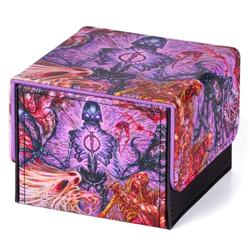 The Awakening Deck Box | 100+ Double Sleeved Card Capacity | Magnetic Closure - color: The Conjuring