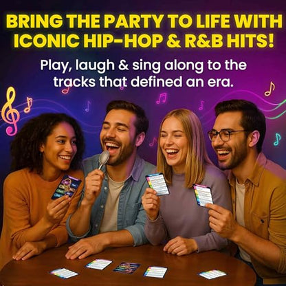Quokka Party Games for Adults and Families - Ultimate Trivia Music Games | Who Knows Lyrics Better 500+ Lyric Challenges – 90s and 2000s Hip-Hop and R&B Edition – Fun Karaoke and Party Game Night - color: Lyrics Rnb