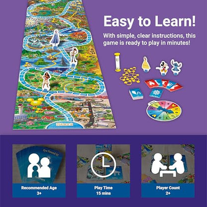 Ravensburger Disney Eye Found It - Hidden Picture Search Board Game - Learning Fun with Disney Favorites - Ages 4+ MESH Accredited