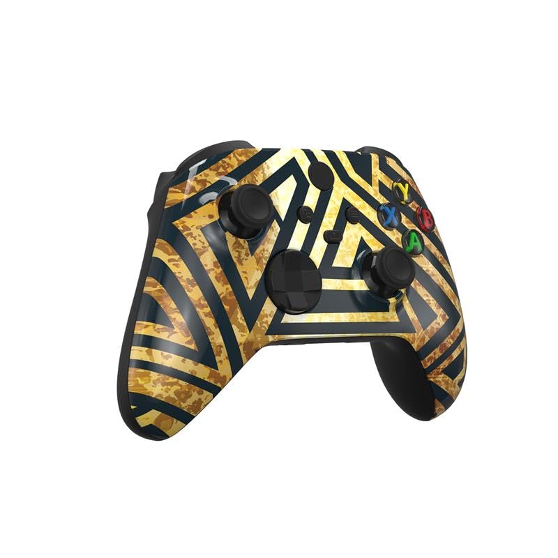 ProControllers LLC Wireless Custom Controller Compatible with PC, Windows 10+, Series X/S & One (Golden Apex) - color: Golden Apex