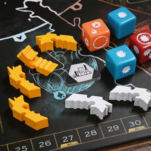 Arcs Board Game by Leder Games | Ages 14+ | 2–4 Players | Tactical Space Opera Strategy Game with Trick-Taking Action System, Galactic Warfare, Diplomacy & Asymmetric Play
