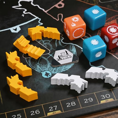 Arcs Board Game by Leder Games | Ages 14+ | 2–4 Players | Tactical Space Opera Strategy Game with Trick-Taking Action System, Galactic Warfare, Diplomacy & Asymmetric Play