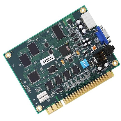 Classic 60-in-1 Multicade Game PCB Board – CGA/VGA Output, Jamma Compatible, for Cabinets & DIY Game Machines