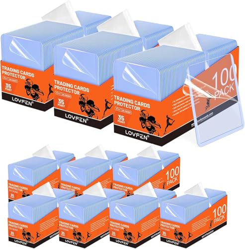 1000 Film-Protected Toploaders +1000 Penny Sleeves for Trading Cards | Dust-proof, scratch-free, crystal-clear for baseball and sports cards - size: 1000Pack