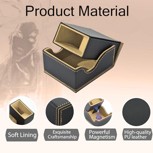 Dice Tower and Tray,Foldable Portable Dice Rolling Tower,Dice Roller Accessory for Dungeons and Dragons,Classic Board Games,RPG Games,and Tabletop Games Black/Brown - color: Black/Brown
