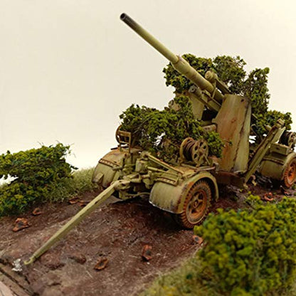 Warmtree Miniature Shrubs for Diorama, Terrain Model Kit Bushes | Simulation Landscape War Gaming Terrain Decoration Railroad Scenery War Gaming Scenery Gamers Grass Tufts Battlefield