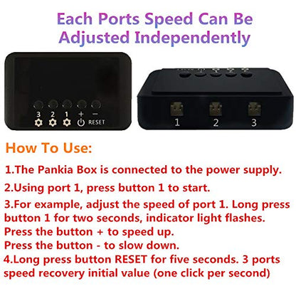Pankia Box Physical Click Keyboard Auto Clicker Mouse Jigglier Simulated Finger Tapper Game Assistance Keep Computer Laptop Active - size: Full Keyboard Clicker