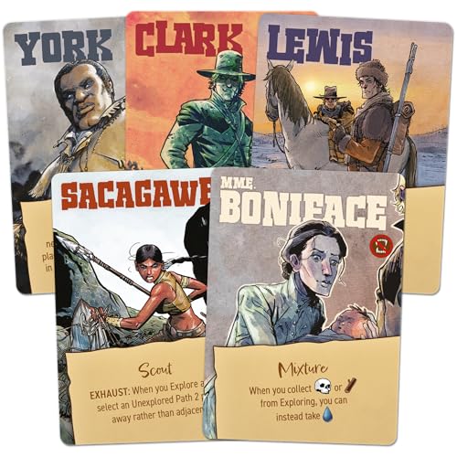 Corps of Discovery – Cooperative Adventure Board Game by Off the Page Games | 1–4 Players | Ages 14+ | 45–75 Min - Origins Award Nominee - style: Base Game