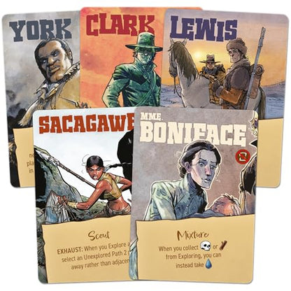 Corps of Discovery – Cooperative Adventure Board Game by Off the Page Games | 1–4 Players | Ages 14+ | 45–75 Min - Origins Award Nominee - style: Base Game