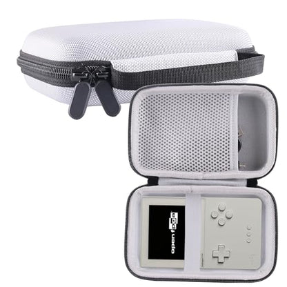 Hard Carrying Case Compatible with RG40XX V Handheld Game Console RG 40XXV,Analogue Pocket Handheld Game Console (Case Only) (Grey) - style: grey