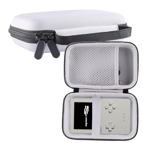 Hard Carrying Case Compatible with RG40XX V Handheld Game Console RG 40XXV,Analogue Pocket Handheld Game Console (Case Only) (Grey) - style: grey