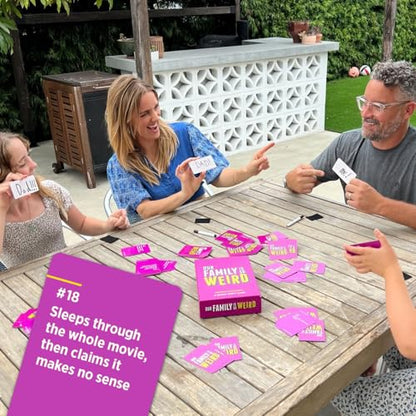Our Family is So Weird | A Family Card Game to Decide Who’s Most Likely To
