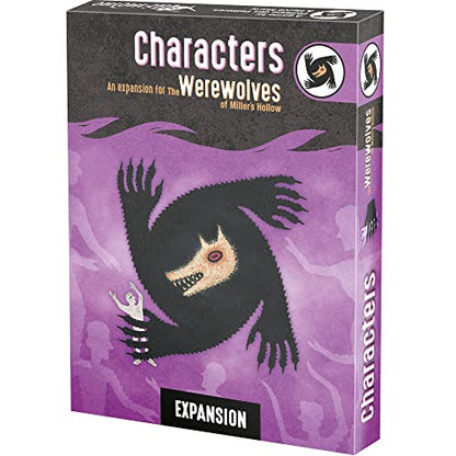 The Werewolves of Miller's Hollow Characters Expansion - New Roles & Game-Changing Abilities! Social Deduction Party Game for Kids & Adults, Ages 10+, 8-28 Players, 30 Min Playtime, Made by Zygomatic