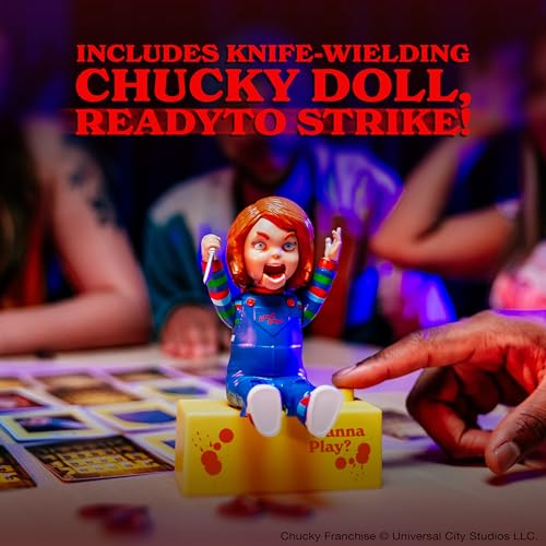 Endless Games Chucky | Classic Horror Cooperative Game Features Collectible-Worthy Chucky Game Unit | 1-5 Players, Ages 13+