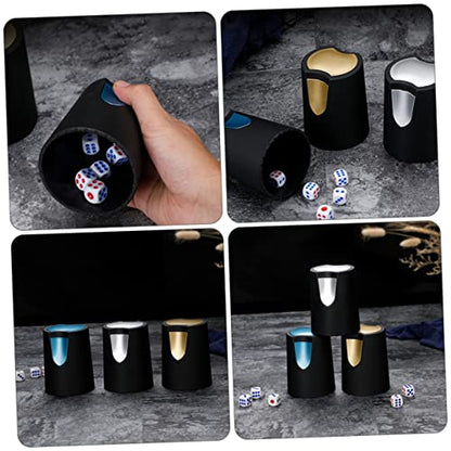 Kisangel 1pc Stylish Plastic Dice Cup for Ktv and Bar Games Compact and Easy to Clean Dice Storage Container for Parties and Family Gatherings Fun Entertainment Accessory