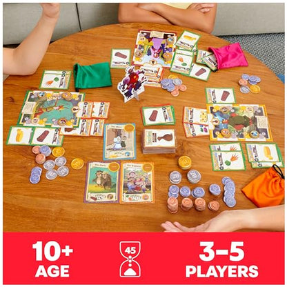 Spin Master Games, Disney Robin Hood Sheriff of Nottingham, Family Board Games, Disney Board Games for Family Night, 3-5 Players, for Ages 10 & Up