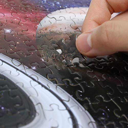 Think2Master Solar System & Space Exploration 1000 Pieces Jigsaw Puzzle for 13+, Seniors, Adults & Families. Great Gift for stimulating Learning About Astronomy. Size: 19” X 27” - style: Solar System & Space Exploration