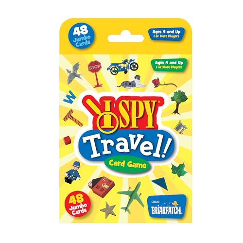 Briarpatch SPY Travel Card Game, based on the SPY books,For Preschool Kids, Ages 4+