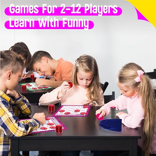 SpriteGru Sight Word Bingo Game, 120 Sight Words Learn to Read Level 3 & Level 4 Bingo Board Game Dolch's & Fry's Words Lists for Kindergarten and Preschool Kids 5+, Perfect for Classroom & At Home - style: Sight Word Bingo Game Level 3-4