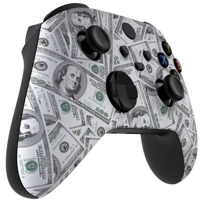 Stealth Controllers Wireless Controller for Xbox Series S, Xbox Series X, Xbox One - Soft Touch Feel - Custom Series S/X Controller ($100 Money) - color: $100 Money