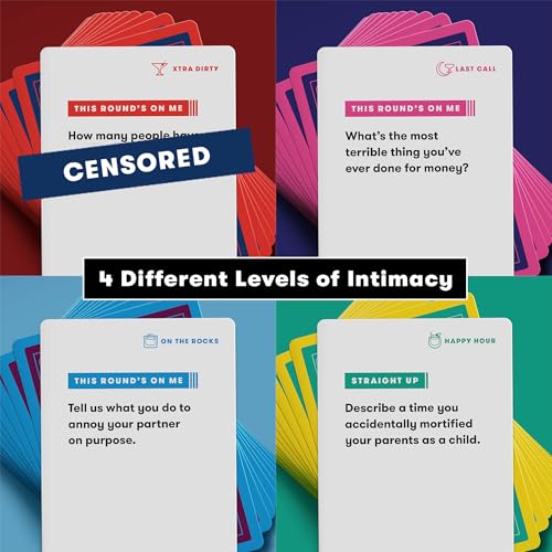 Truth or Drink Party Game by Cut I As Seen on TikTok, YouTube, and Snapchat | 410 Hilarious Questions | Ages 21+ | 2+ Players I Fun Games for Adults