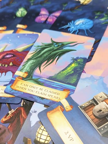 Isle of Night by Red Raven Games, Strategy Board Game, for 2 to 5 Players and Ages 8+
