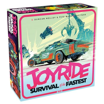 Rebellion Unplugged: Joyride: Survival of the Fastest - Car Combat Board Game, Battle On Maps & Racetracks, Ages 12+, 2-4 Players - style: Base Game