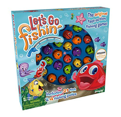 Amazon Exclusive Bonus Edition Let's Go Fishin' with Lucky Ducks MAM Card Game | 1-4 Players, Ages 4+ - style: Bonus Edition Let's Go Fishin' Game