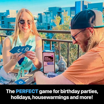 New Phone, Who Dis? by Relatable – Offline Text Message Party Game - Spicer Edition Party Game, Funny Social Icebreaker for Groups, and Summer Fun for Game Night, Includes 50 Inbox & 250 Reply Cards - style: Core Game