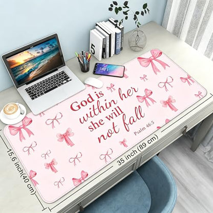 Desk Mat Pad,Large XXL Extended Mouse Pad Mat for Desktop Keyboard | 35''×15.6'' XXL Extended Gaming Mouse Pad with Non-slip Base Desk Matt Mousepad for Computer,Office,Keyboard and Laptop - color: A2-Topographic 2