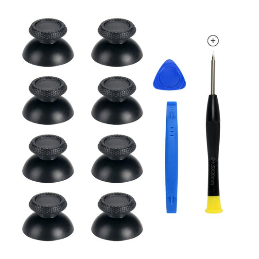 COMZPLIFE 8 Pack Black Replacement Thumbsticks for DualSense PS5 Controller, Custom Analog Thumb Stick Joystick Grip Replacement for Playstation 5 Controller - size: 8Pcs