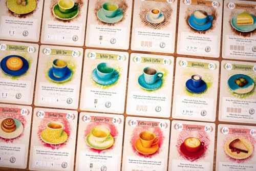 Fika, Two Player Coffee Shop Themed Strategy Card Game - 25th Century Games