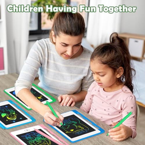 LCD Writing Tablet for Kids, 6.5 Inch Colorful Doodle Board Drawing Tablet, Educational Learning Toys Birthday Gifts for Girls Boys Age 3 4 5 6 7 8 (32 Pack) - color: 32 Pack