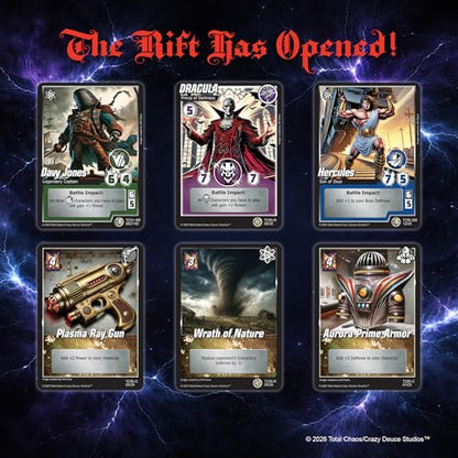 Total Chaos CCG: Echoes of the Multiverse Rift I Premium 5-Card Pack