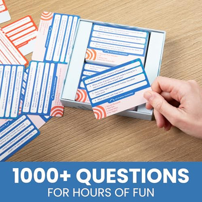 Trivia for Everyone — 1000+ Questions for Adults, Teens, and Families — Fun Board Game for Party & Game Nights — Card Game for People in Pursuit of Fun — Two Difficulty Levels