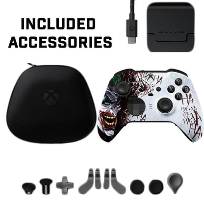 Custom Controllerzz Elite Series 2 Controller Compatible With Xbox One, Xbox Series S, and Xbox Series X (Jokester) - color: Jokester
