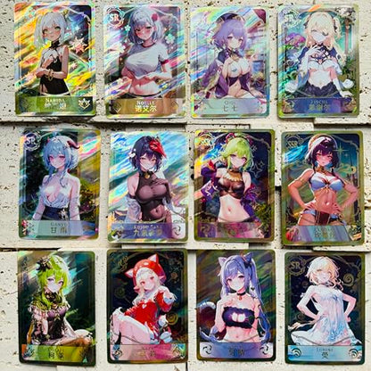 55PCS Goddess Story TCG Goddess Story Booster Box (Goddess 2) - color: Red