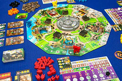 Renegade Game Studios Viscounts of the West Kingdom Strategy Board Game | Medieval Trilogy Game for 1-4 Players, Ages 12+, High Replay Value, 60-90 Min Playtime, Shem Phillips Design