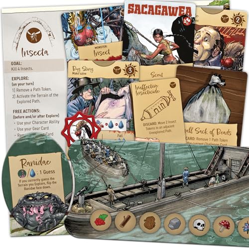 Corps of Discovery: Insecta Expansion – Giant Insect Encounter for the Cooperative Board Game | 1–4 Players - style: Insecta Expansion