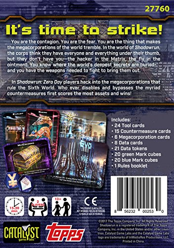 Catalyst Game Labs Shadowrun Zero Day Game