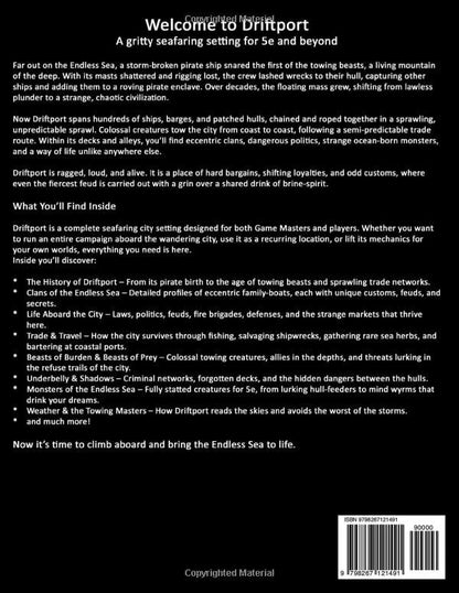 Driftport: The Wandering City of the Endless Sea (Game Master Campaign Settings)