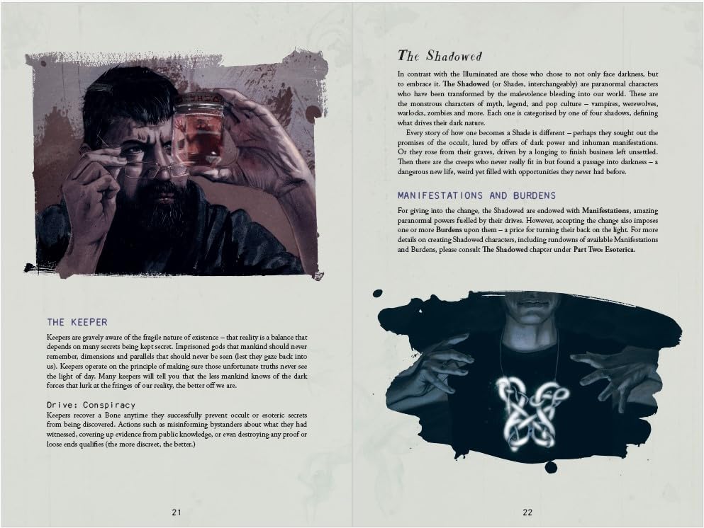 Sigil & Shadow: A Roleplaying Game of Urban Fantasy and Occult Horror (Osprey Roleplaying)