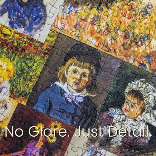 Portraits By Claude Monet, Premium 1000 Piece Jigsaw Puzzle for Adults, Glare-Free, Soft-Touch Puzzles, Made in USA, Puzzle Lovers Gift Ideas, 26.6" x 19.25" - color: Portraits By Claude Monet