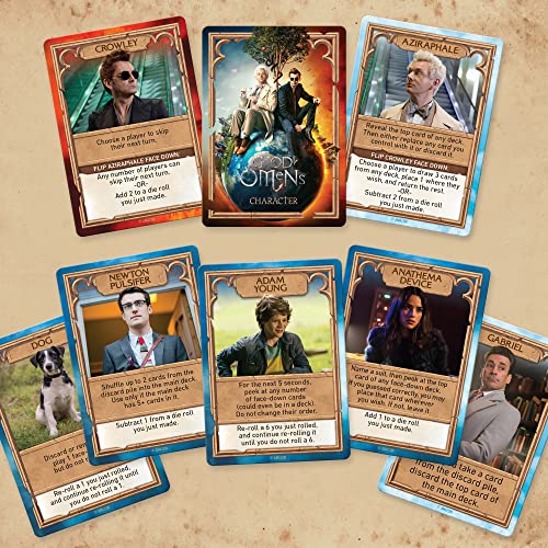 Renegade Games Studios Good Omens: an Ineffable Game| Amazon Exclusive| Based on The hit Amazon Original Series | Co-Operative Games for 2-4 Players, Ages 14+ - style: Amazon
