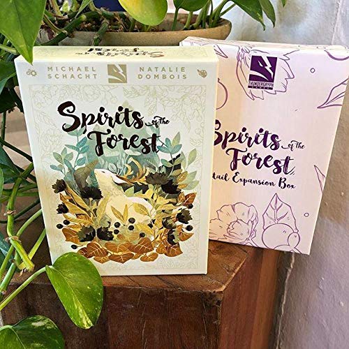 Spirits of the Forest Board Game | Abstract Strategy Game | Open Drafting and Set Collection Game for Adults | Ages 14+ | 1-4 Players | Avg. Playtime 20 Minutes | Made by Thundergryph Games