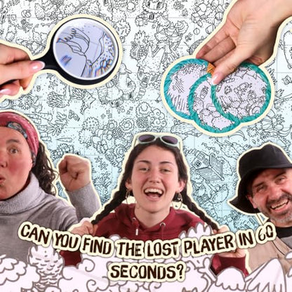 Lost! in The Woods by Alley Cat Games | Fast-Paced Cooperative Game for Families & Kids | 2–8 Players | 15-Minute Search-and-Find Adventure | Communication Challenges & Fantastical Forest Theme