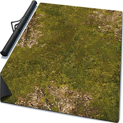 6’ x 3’ Double-Sided Mouse Pad Rubber Battle Mat: Homeland + Saraha + Bag