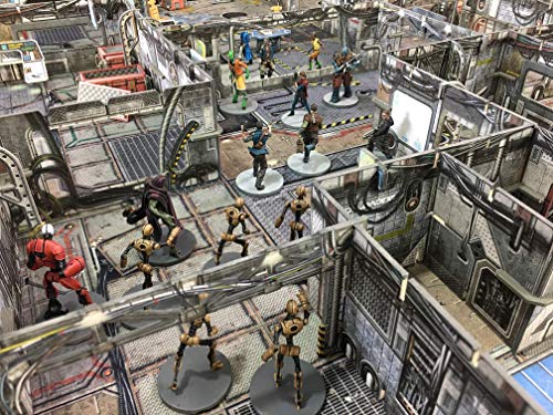 Battle Systems Core Space: The SciFi Miniatures Game Core Set Cooperative/Solo SciFi Dungeon Crawler Board Game