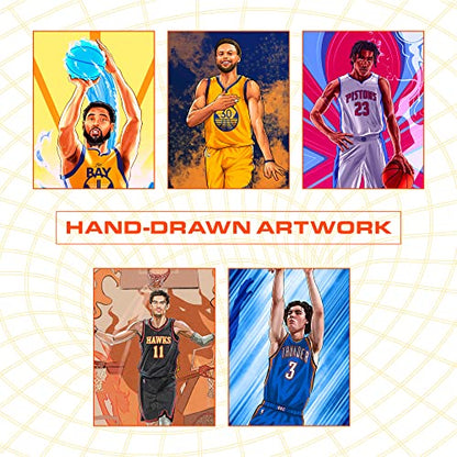 FLEX NBA TCG Game | Series 2 Expansion Set | Includes 1 Flexagon Player Tile and 3 FX Game Tiles | for Ages 6 Years +
