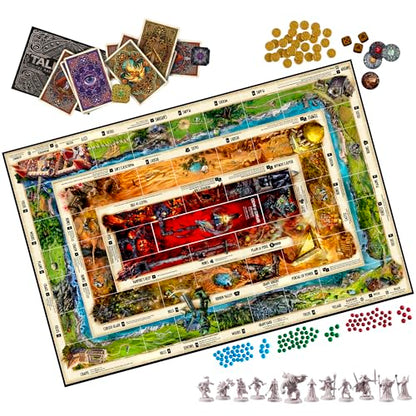 Avalon Hill Talisman: The Magical Quest Board Game, 5th Edition | Fantasy Tabletop Adventure Games | Ages 12 and Up | 2 to 6 Players | Roleplaying Strategy Games - style: Talisman